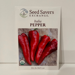 Italia Pepper (Sweet), Organic